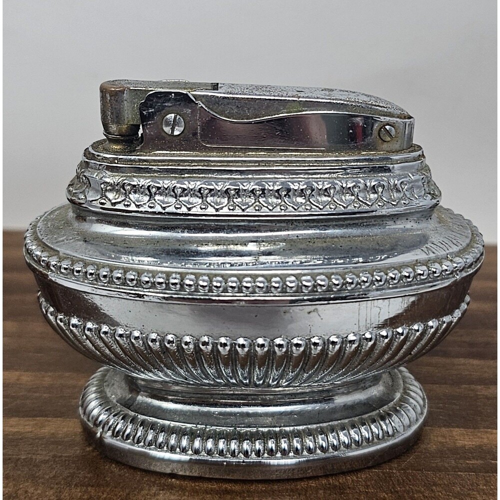 MTC Japan Vintage Table Petrol Lighter For Restoration **Untested**